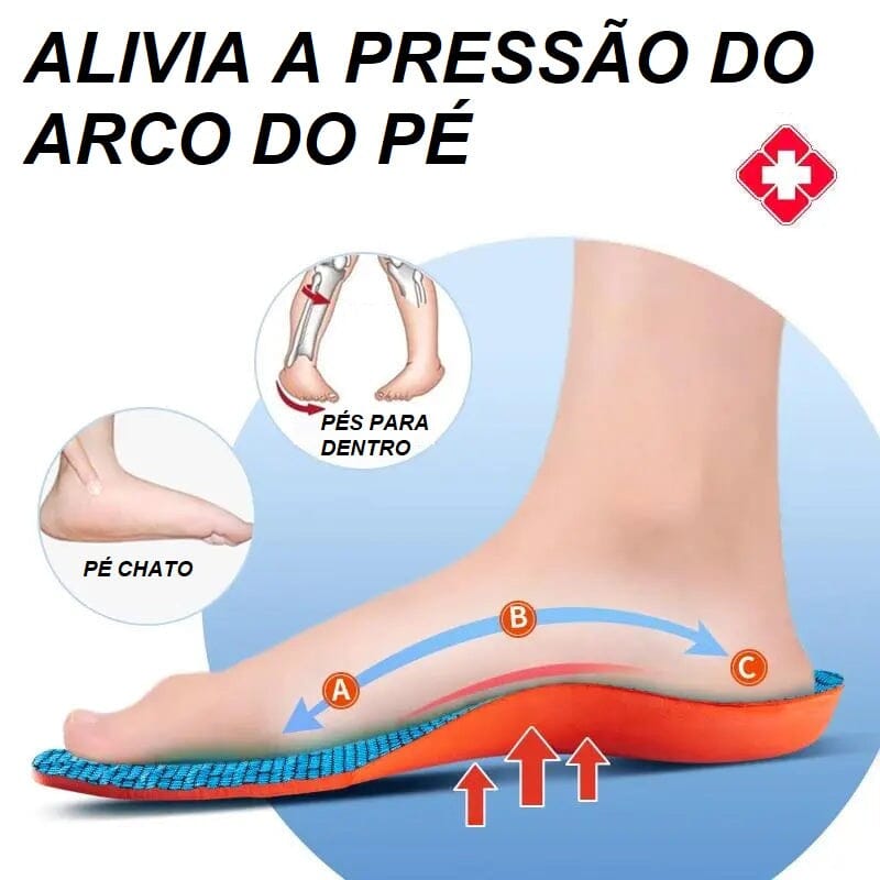 Palmilha Ortopédica Comfort Plus Loja da Dryka