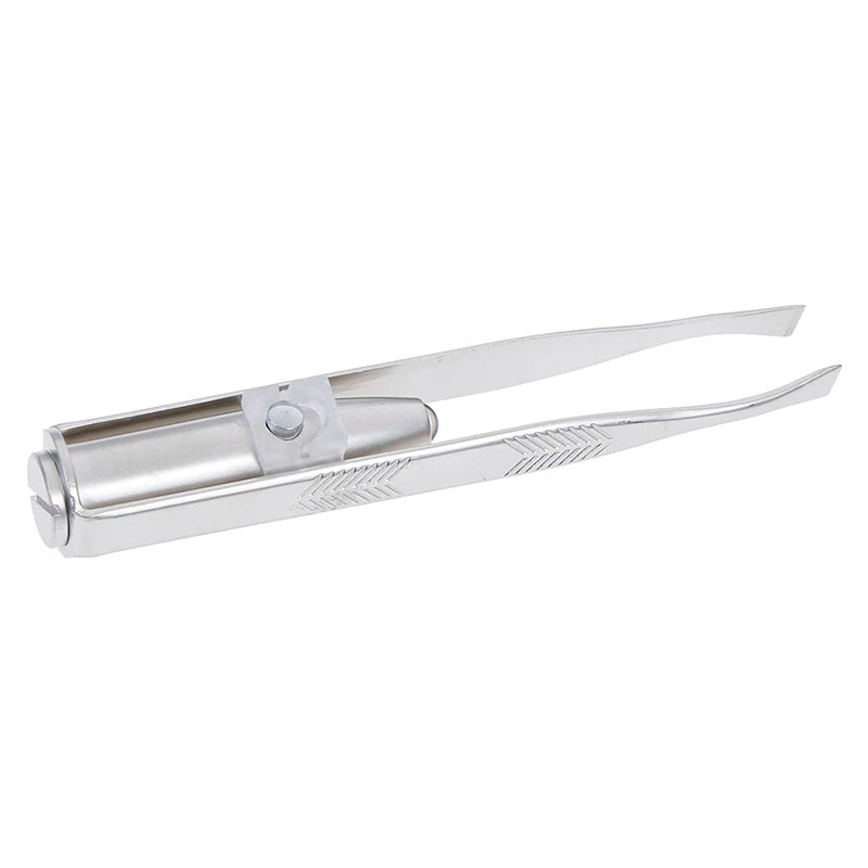 Pinça Aço Inox com LED Integrado beleza 035 Loja da Dryka