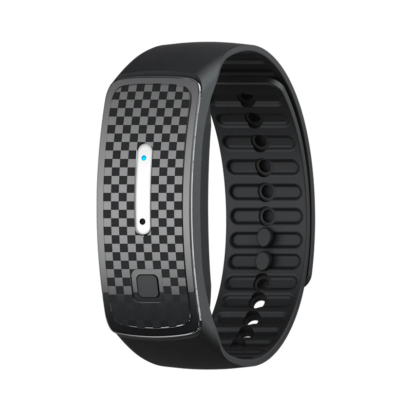 Pulseira Ultrassônica Repelente de Insetos -M30 Loja da Dryka Black CHINA