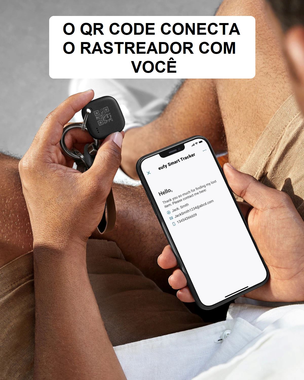 Rastreador Anker - Eufy Smart Track rastreador 001 Loja da Dryka