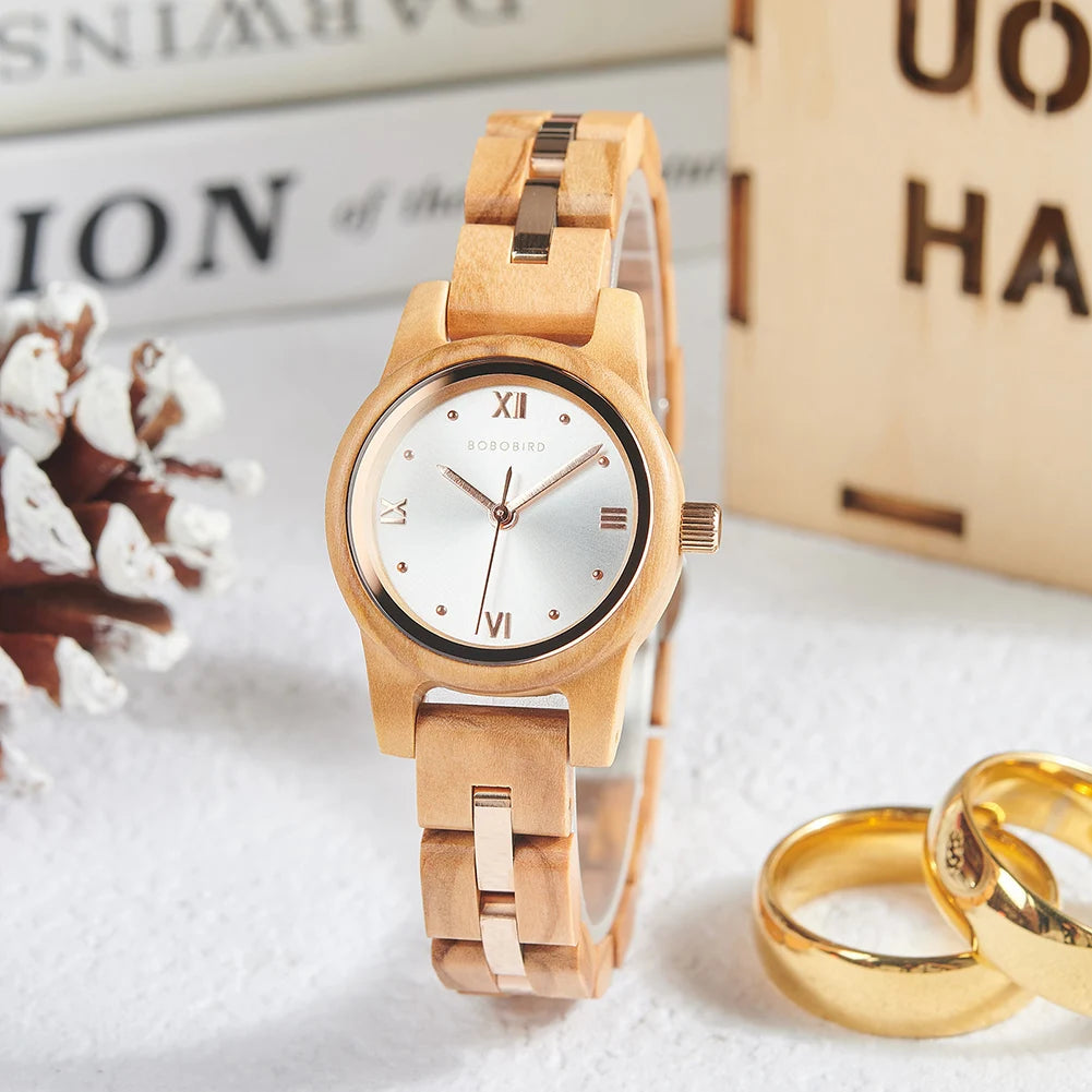 Relógio Feminino Bobo Bird - Classic Wood relogio feminino 006 Loja da Dryka