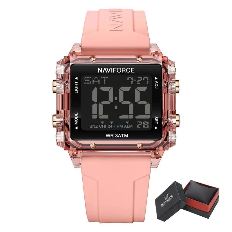 Relógio Feminino Esportivo Naviforce -Urban Active relógio feminino Esportivo Naviforce Loja da Dryka Rosa