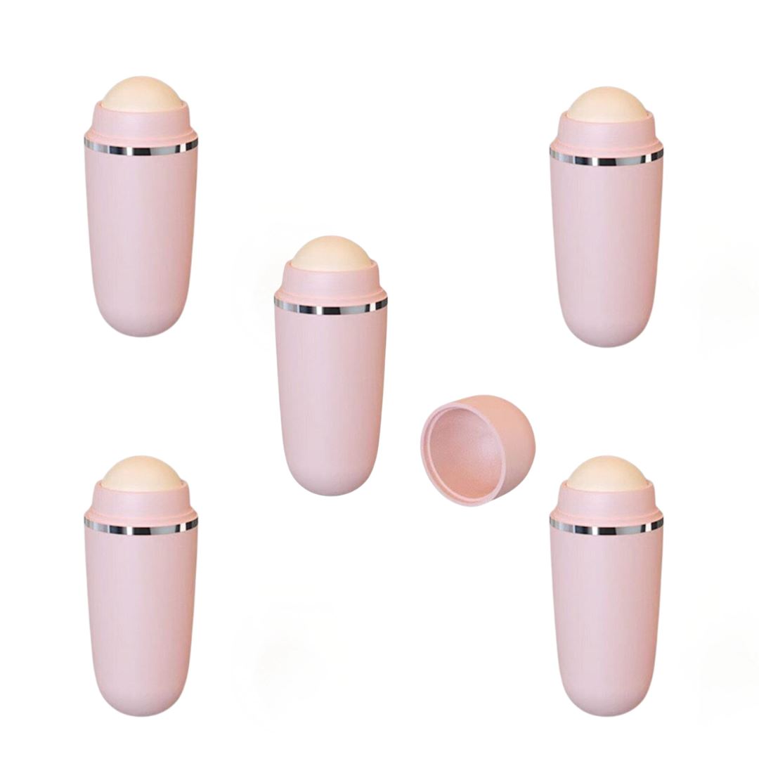 Removedor De Oleosidade Facial Tazzi™ beleza 033 lojadadryka 5 unidades Rosa