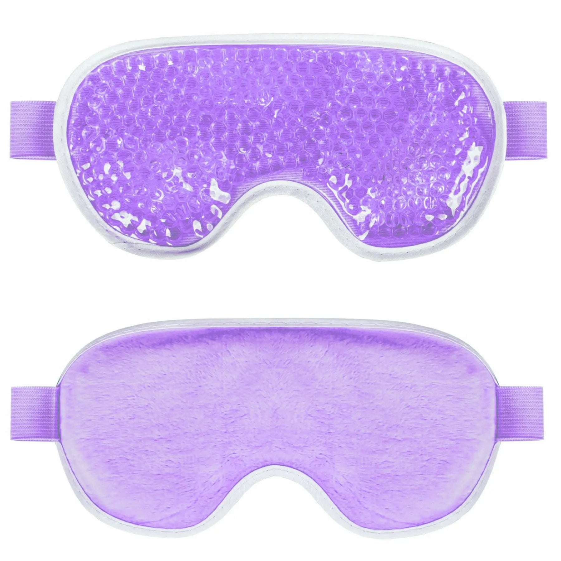Reusable PVC Sleep Ice Bag with Cooling Gel for Stress Relief,Headaches,Migraines,Puffiness,Dark Circles,Puffy Eyes,and Dry Eyes Loja da Dryka Purple