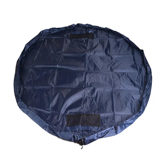 Saco Almofadado Organizador de Brinquedos - Easy Puff Loja da Dryka diameter 50cm Dark Blue China