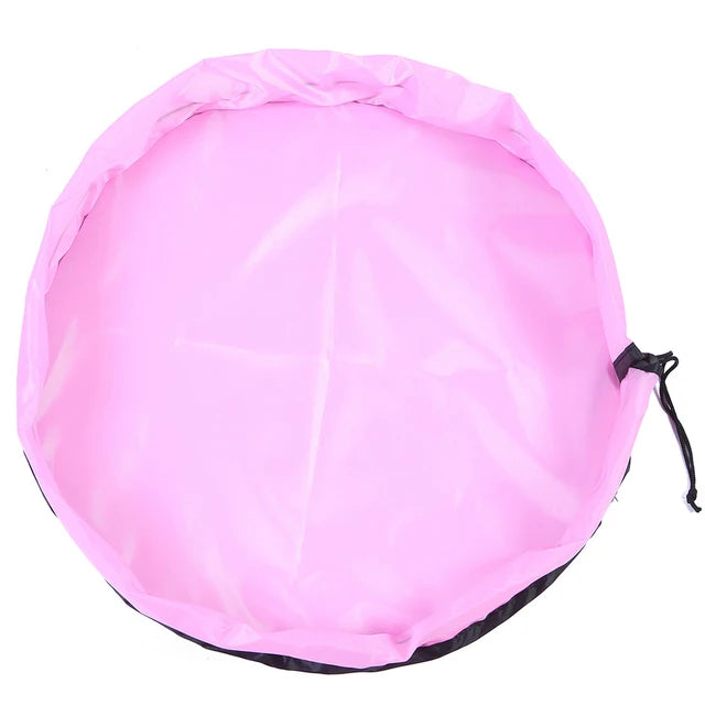 Saco Almofadado Organizador de Brinquedos - Easy Puff Loja da Dryka diameter 50cm Pink China