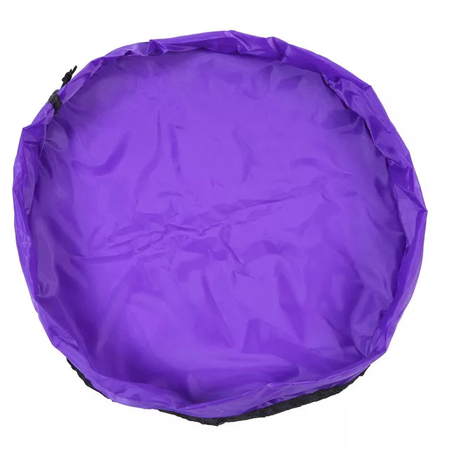 Saco Almofadado Organizador de Brinquedos - Easy Puff Loja da Dryka diameter 50cm Purple China
