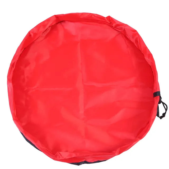 Saco Almofadado Organizador de Brinquedos - Easy Puff Loja da Dryka diameter 50cm Red China