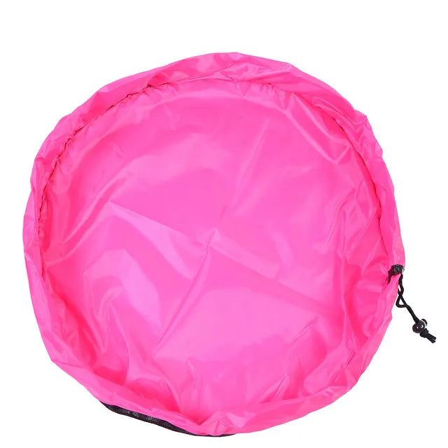 Saco Almofadado Organizador de Brinquedos - Easy Puff Loja da Dryka diameter 50cm Rose Red China