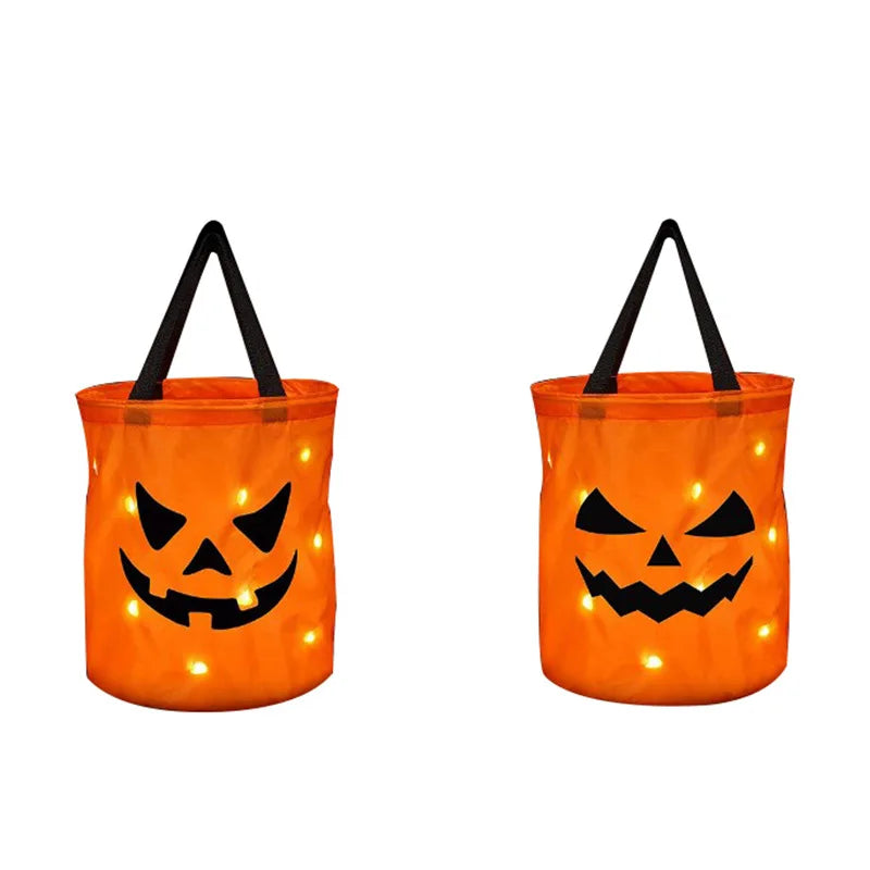 Sacos de Halloween para Crianças - Doces e Aventuras halloween 007 - saco Loja da Dryka