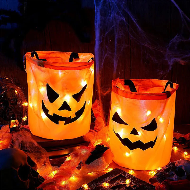 Sacos de Halloween para Crianças - Doces e Aventuras halloween 007 - saco Loja da Dryka