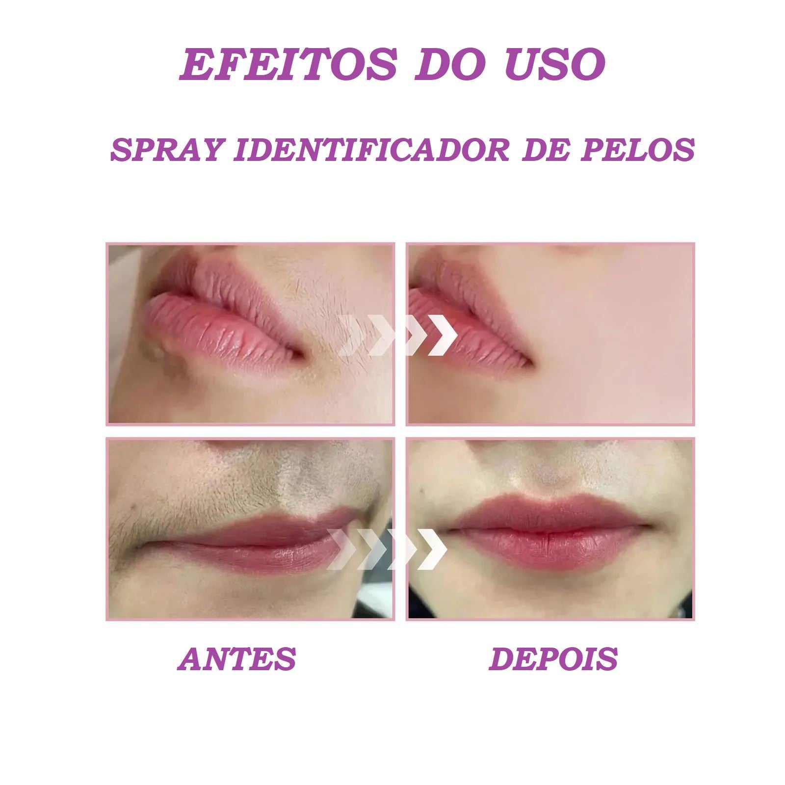 Spray Identificador de Pelos para Dermaplaning bem estar 052 Loja da Dryka