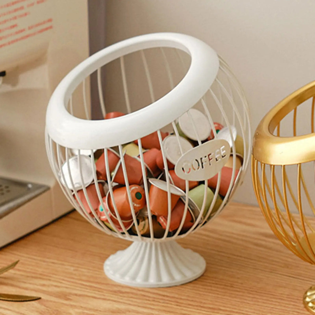 Suporte Decorativo para Cápsulas de Café casa 023 Loja da Dryka