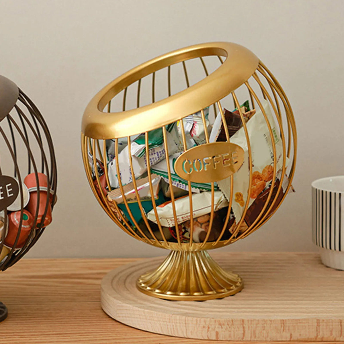 Suporte Decorativo para Cápsulas de Café casa 023 Loja da Dryka