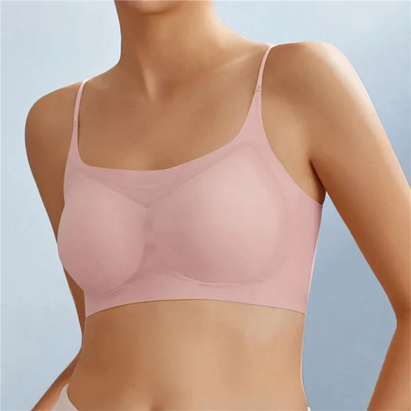 Sutiã Gelado De Seda Sem Costura -Push Up ROUPA FEMININA 019 Loja da Dryka