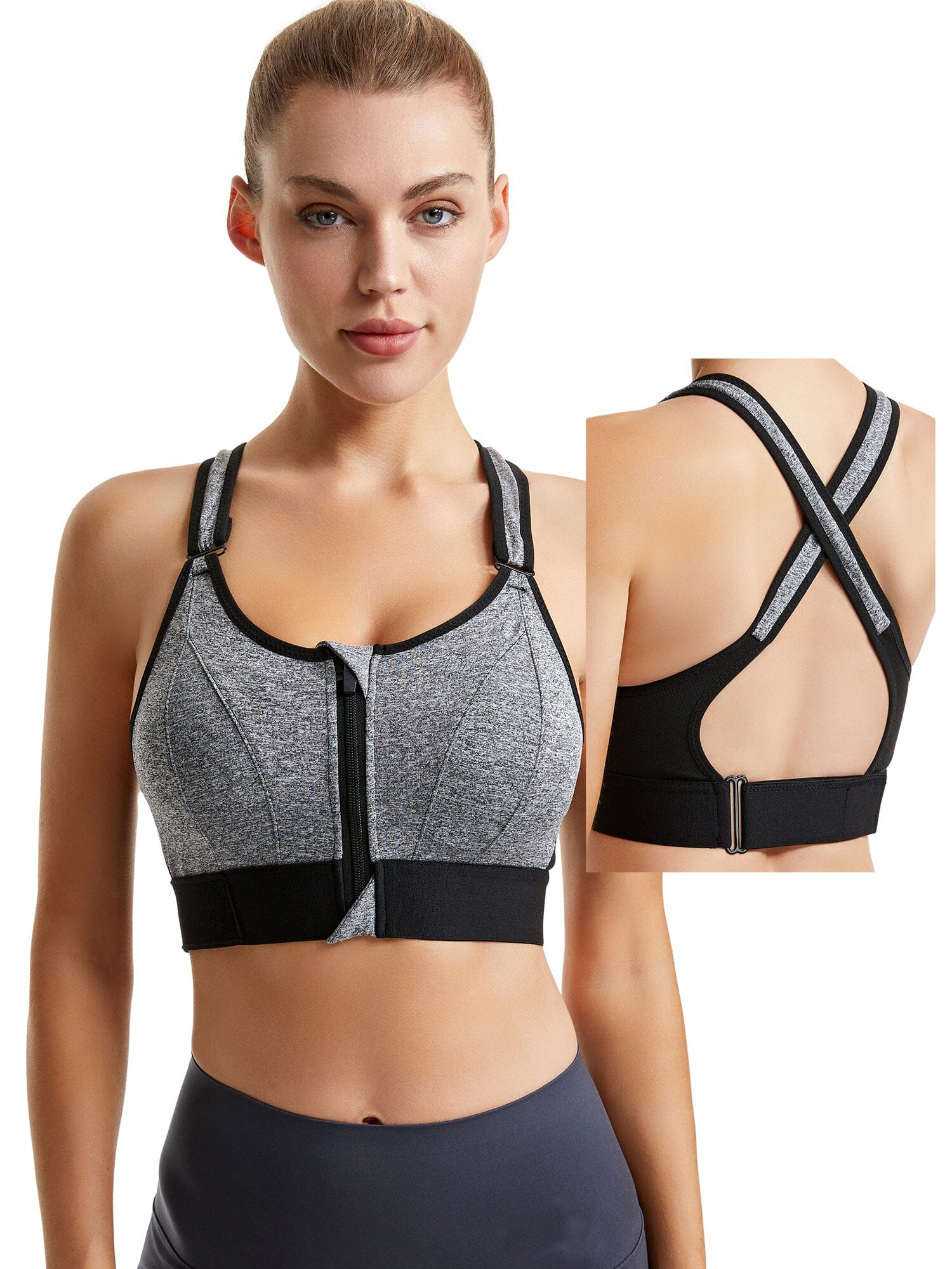 Top Fitness Esportivo Ajustável CROSSOVER - Alto Impacto Esporte 009 lojadadryka