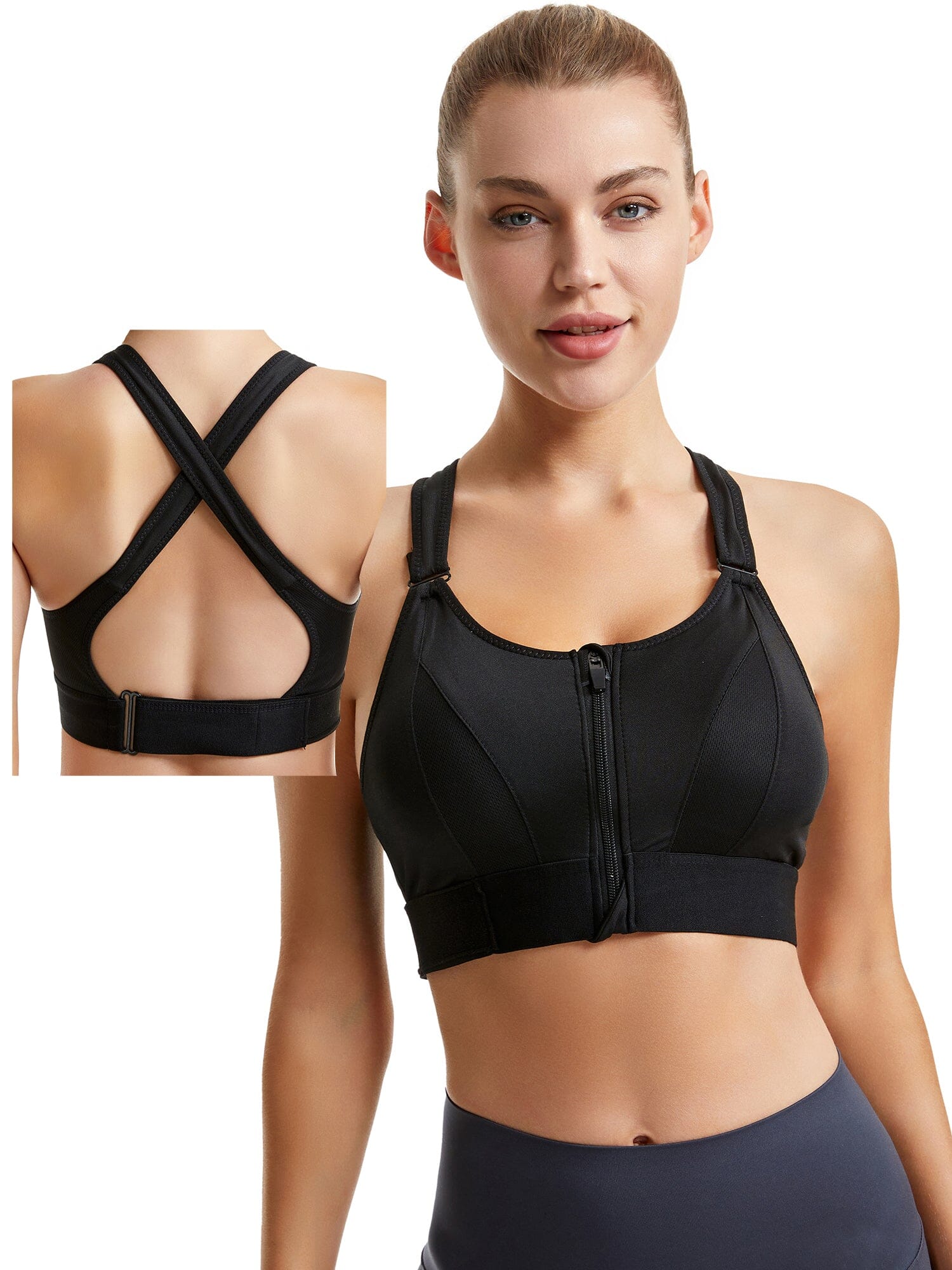 Top Fitness Esportivo Ajustável CROSSOVER - Alto Impacto Esporte 009 lojadadryka