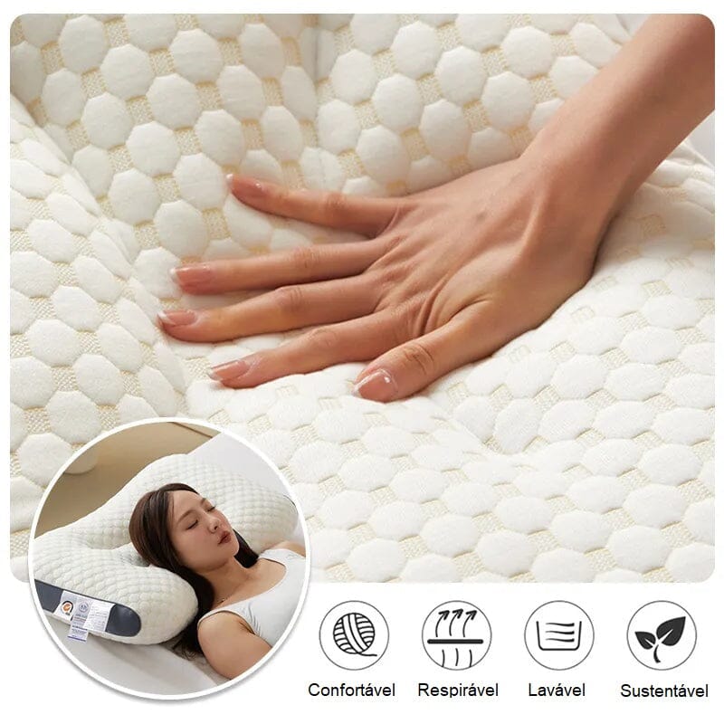 Travesseiro Ortopédico 3D Sleep Comfort travesseiro 001 Loja da Dryka