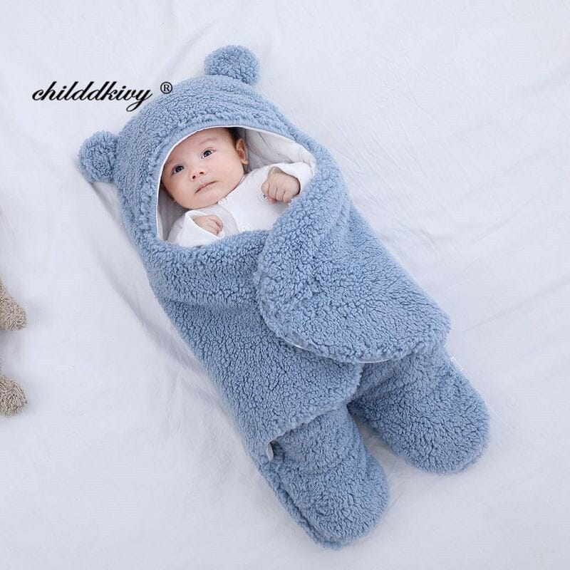 Cobertor De Bebe Cobertura do bebê do urso do significado do nome