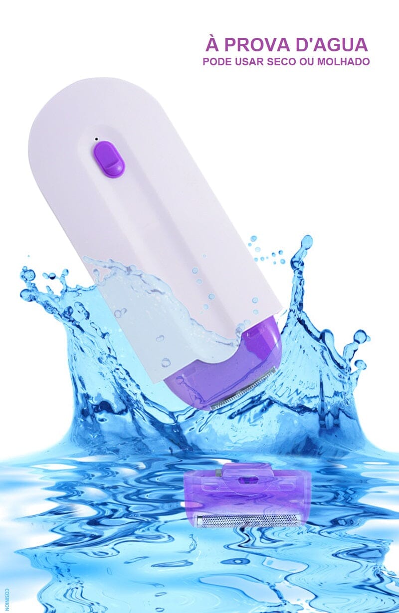 Depilador de Micro Oscilação Recarregável USB Depilação 001 lojadadryka