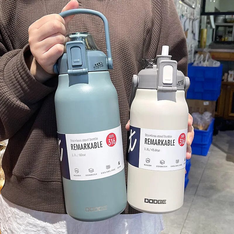 Garrafa Térmica Portátil em Aço Inoxidável 316 Loja da Dryka