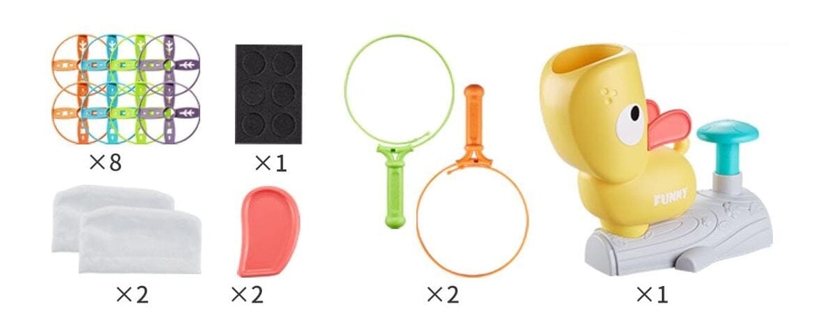 Lançador de Discos Infantil | Fly Pets 0 Loja da Dryka