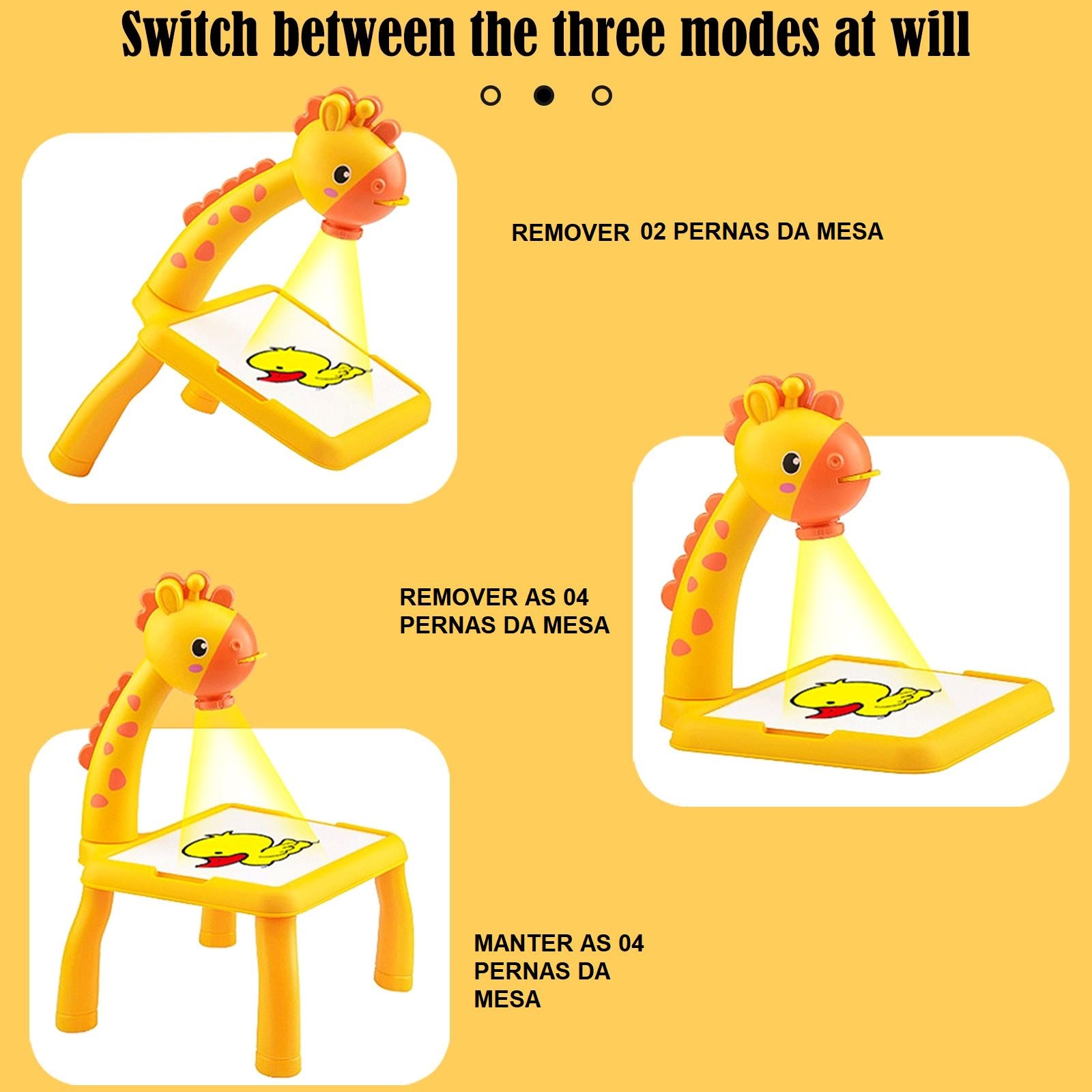 Mesa Mágica de Desenhos Com Projetor Infantil criança 001 lojadadryka
