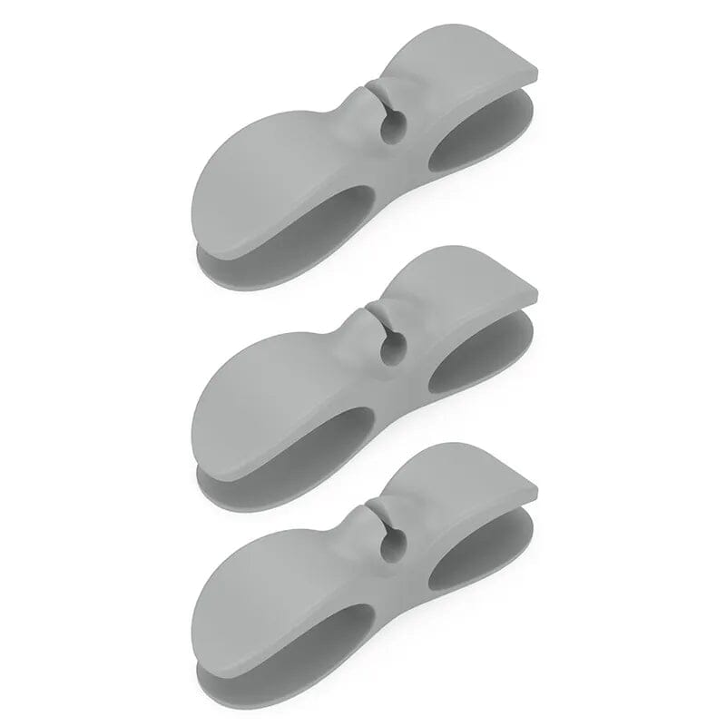 Organizador de Fios -Easy click Loja da Dryka 3pcs gray