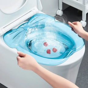 1Pcs Durable Over Elderly Postpartum Hemorrhoids Patient Toilet Tub Hip Basin Bidet New Vaginal Steaming Seat Bath Loja da Dryka 