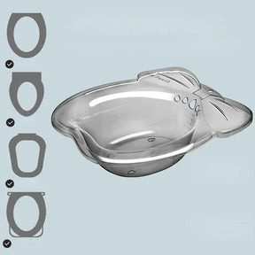 1Pcs Durable Over Elderly Postpartum Hemorrhoids Patient Toilet Tub Hip Basin Bidet New Vaginal Steaming Seat Bath Loja da Dryka GRAY 