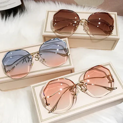 Óculos de Sol Feminino Anti-Reflexo - Degradê