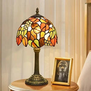 Abajur Retrô de Mesa Tiffany - Color Glass DECORAÇÃO 018 Loja da Dryka 