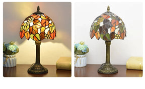 Abajur Retrô de Mesa Tiffany - Color Glass DECORAÇÃO 018 Loja da Dryka 