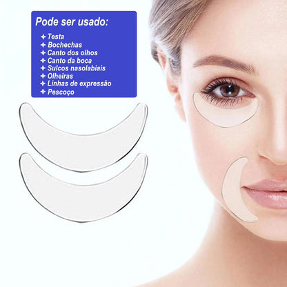 Adesivo de Silicone Antirrugas e Linhas de Expressão - CLEAR WOMEN - SUPER PROMO Beleza 003 lojadadryka 