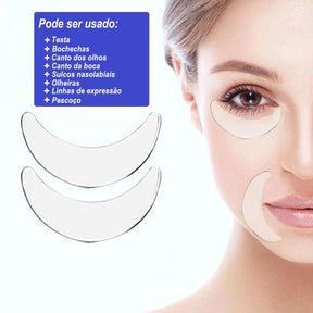 Adesivo de Silicone Antirrugas e Linhas de Expressão - CLEAR WOMEN - SUPER PROMO Beleza 003 lojadadryka 