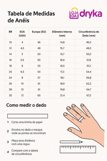 Anel Feminino em Prata 925 com Pedra Turmalina & Zircônia anel turmalina zirconia Loja da Dryka 