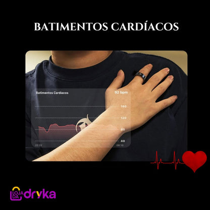 Anel inteligente - Live Metrics anel inteligente live metrics Loja da Dryka 