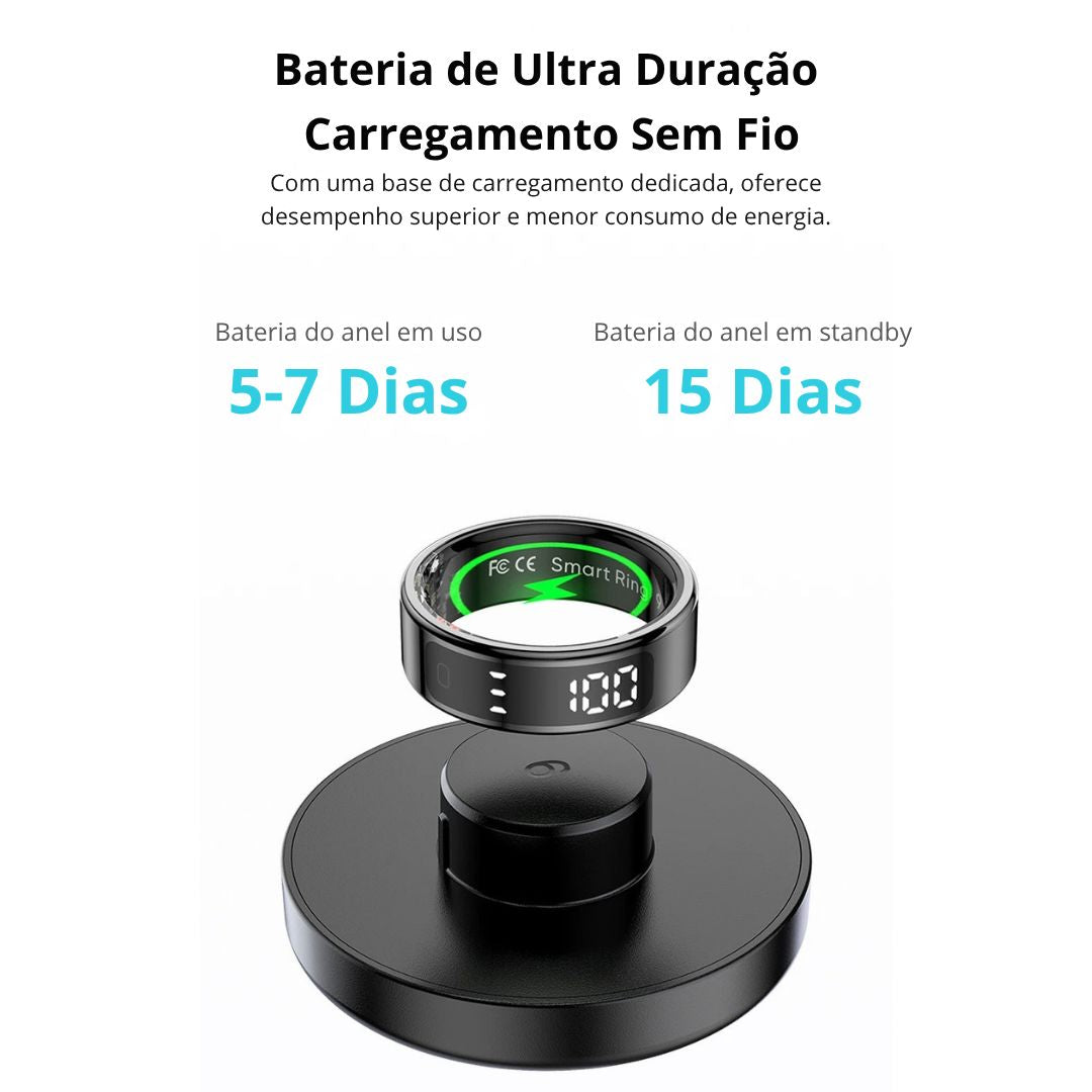 Anel inteligente - Live Metrics anel inteligente live metrics Loja da Dryka 