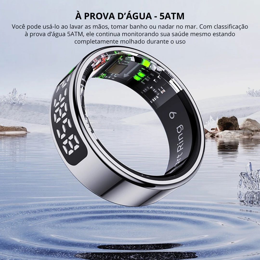 Anel inteligente - Live Metrics anel inteligente live metrics Loja da Dryka 