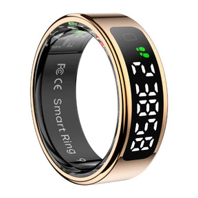 Anel inteligente - Live Metrics anel inteligente live metrics Loja da Dryka Dourado 7 