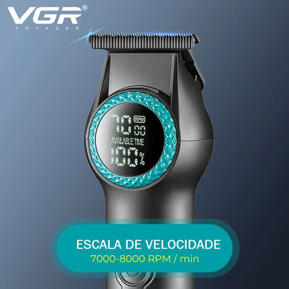 Aparador de Cabelos Profissional - VGR 990 beleza 038 Loja da Dryka 