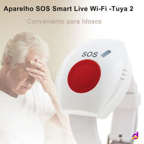 Aparelho SOS Smart Life Wi-Fi - Tuya 2 Aparelho SOS Tuya 2 Loja da Dryka 
