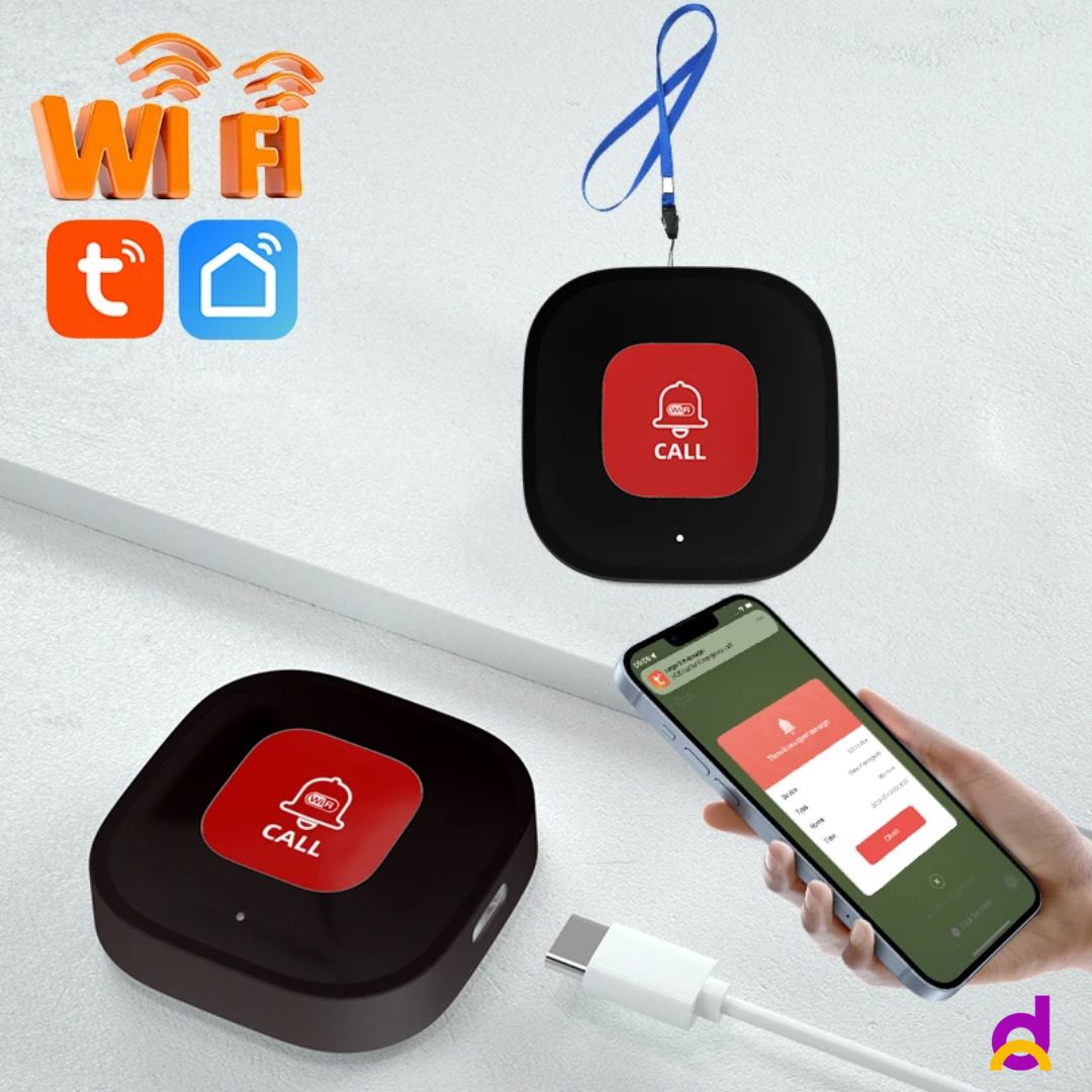 Aparelho SOS Smart Live Wi-Fi -Tuya Aparelho SOS Smart Live Wi-Fi -Tuya Loja da Dryka 1 unidade 