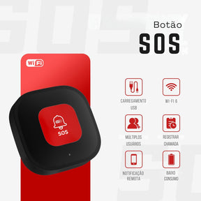 Aparelho SOS Smart Live Wi-Fi -Tuya Aparelho SOS Smart Live Wi-Fi -Tuya Loja da Dryka 