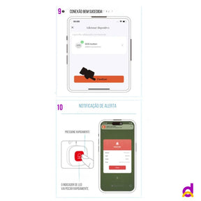 Aparelho SOS Smart Live Wi-Fi -Tuya Aparelho SOS Smart Live Wi-Fi -Tuya Loja da Dryka 