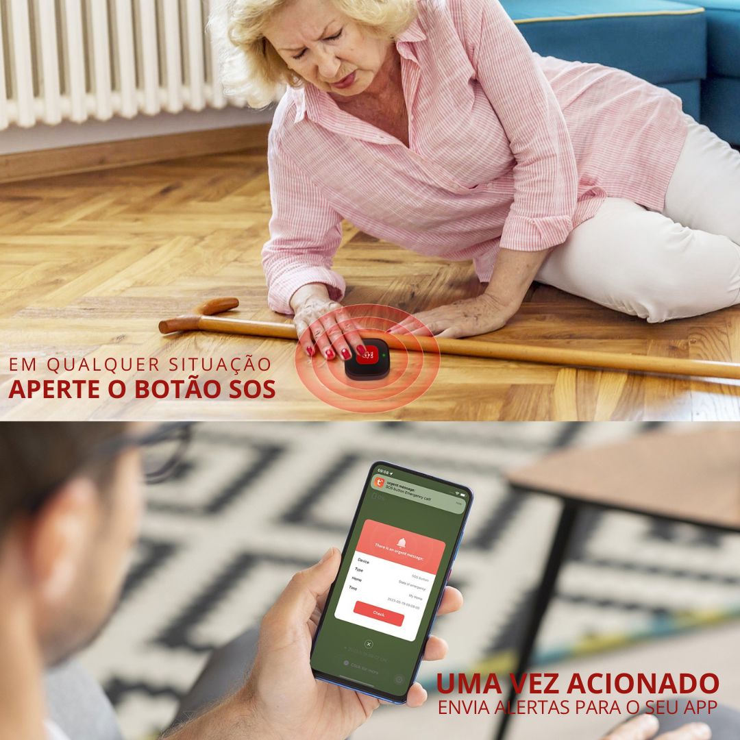 Aparelho SOS Smart Live Wi-Fi -Tuya Aparelho SOS Smart Live Wi-Fi -Tuya Loja da Dryka 
