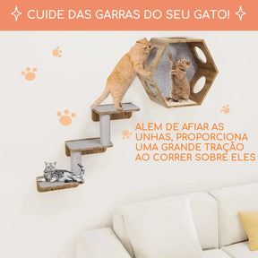 Arranhador & Protetor Para Gatos - Safe Claw petshop - arranhador parede Loja da Dryka 