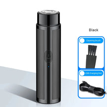 Barbeador Portátil Recarregável - ShavePro 360 Bem estar - depilador portatil lojadadryka Preto 