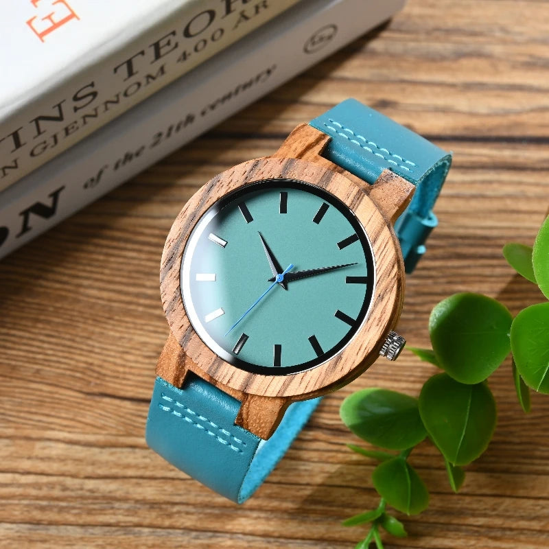 BOBO BIRD Couple watches Leather Strap Quartz Wristwatch For Men Women Timepieces Relojes para mujer Great Gift Custom Dropship Loja da Dryka Men Size 