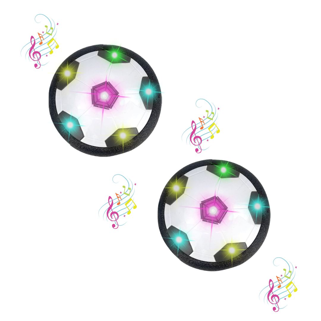 Bola Flutuante Flat Ball Brinquedo 007 Loja da Dryka Kit com 2 Bolas com Luz e Música - PROMO 